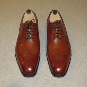 Ralph Lauren Purple Label x Edward Green Brooksville Chestnut Brogues 12D NWB